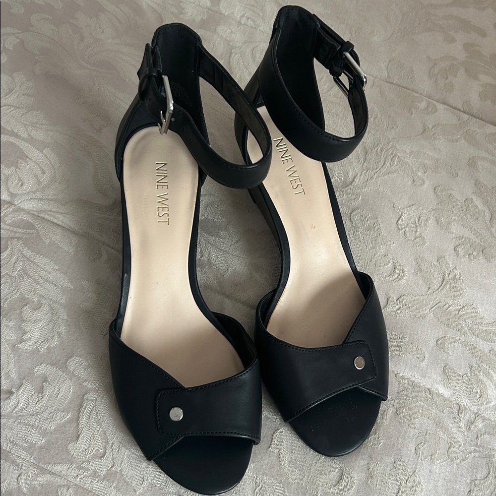 Nine West Wedge Sandals - Picture 6 of 9